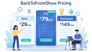 backtofrontshow pricing