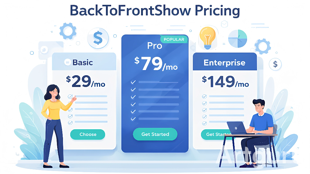 backtofrontshow pricing